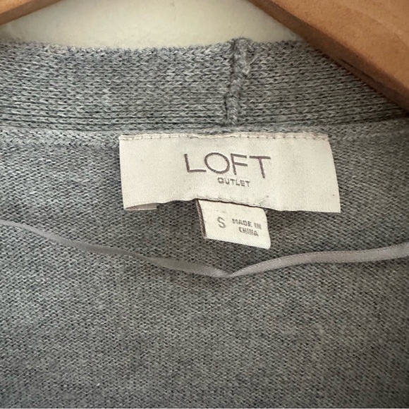 Ann Taylor LOFT Open Front Cardigan Sweater - Picture 3 of 4